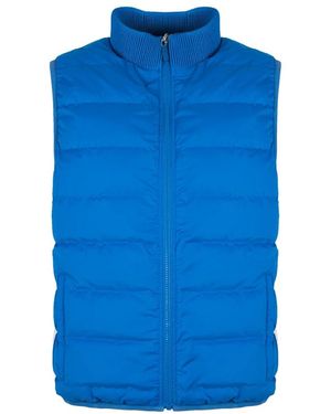 Bikkembergs Gepolsterte ärmellose jacke - Blau