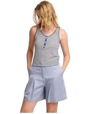 Kocca Sleeveless Tops - Blue
