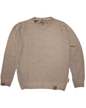 Bob Round-Neck Knitwear - Gris