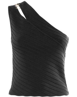 Nenette Sleeveless Tops - Black