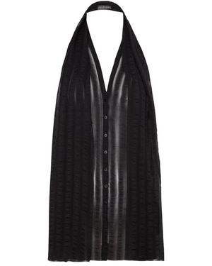 Cortana Sleeveless Tops - Black