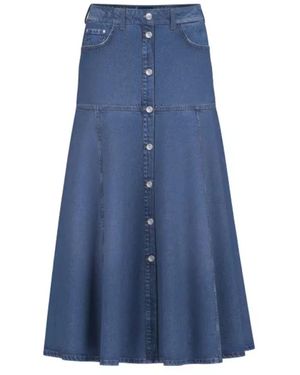 Guess Nidia Langer Rock - Blau