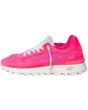 No Map Society Sneakers - Rosa