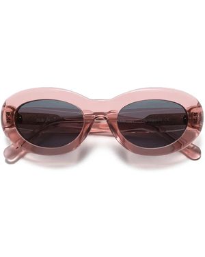 Sun Buddies Accessoires ,Roze ,Leer Courtney Sakura Zonnebril