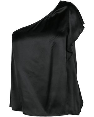 L'Autre Chose Top De Punto De Seda, Mujer, Talla - Negro