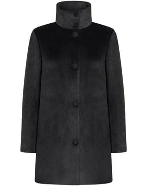 Rrd Single-Breasted Coats - Negro