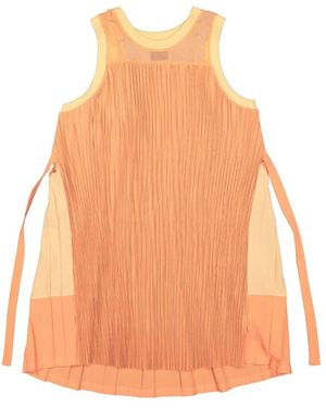 Nike Fitness ,Oranje ,Polyester 23 Engineered Jurk