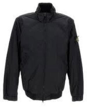 Stone Island Bomber Jackets - Blue