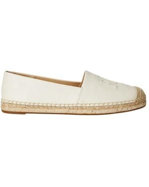 Ralph Lauren Cameryn Lg 2 Espadrilles Flat - Natur