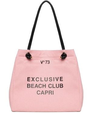 V73 Tote Bags - Rosa