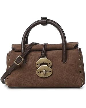 Zanellato Dotta Jones Bag - Braun