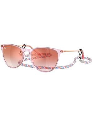 Ray-Ban Junior Erika Zonnebril - Roze