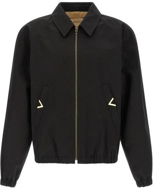 Valentino Light Jackets - Black