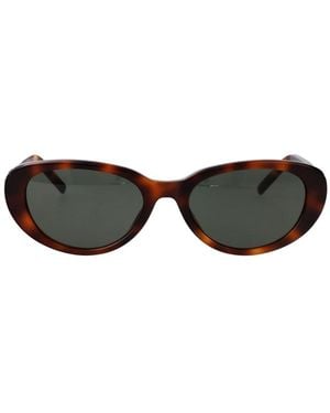 Saint Laurent M154 Sonnenbrille - Schwarz