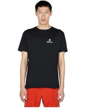 Ostrya Equi logo t-shirt - Schwarz