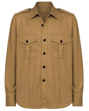 Ernest W. Baker Militär Overshirt - Natur