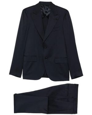 Lardini Single Breasted Suits - Blau