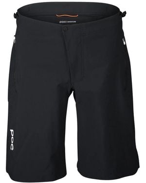 Poc Schwarze enduro-shorts für frauen