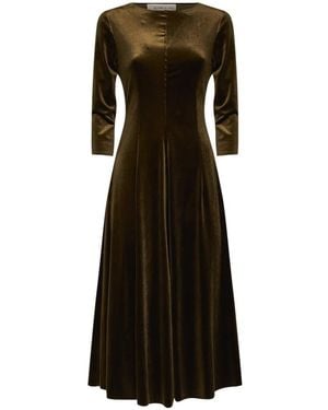 Blanca Vita Midi Dresses - Black