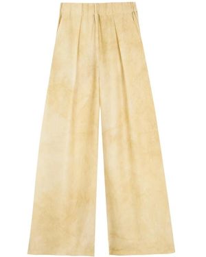 Cortana Wide Trousers - Natural