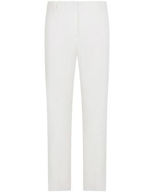 Weekend by Maxmara Slim-Fit Trousers - White