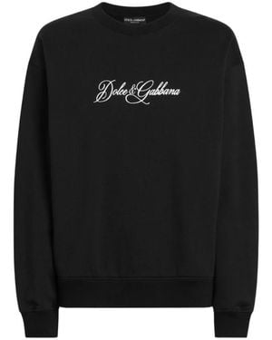 Dolce & Gabbana Sweatshirts - Black