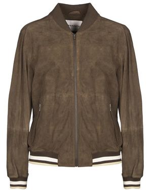 Amaranto Bomberjacke Mit Reißverschluss - Grün