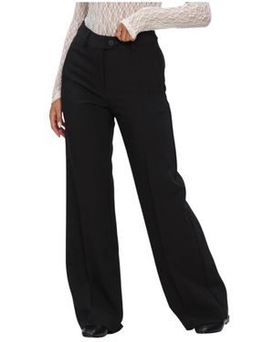 co'couture Volacc New Wide Pant - Zwart