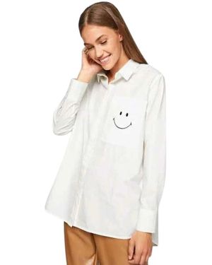 S.oliver Chique Offwhite Blouse - Wit