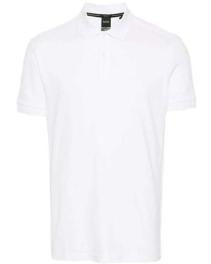 HUGO Polo Shirts - White