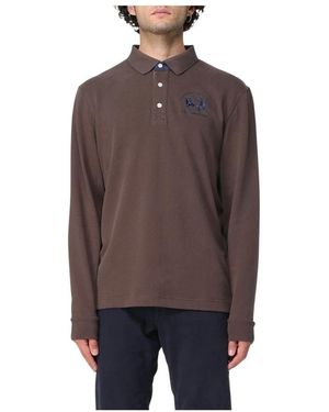 La Martina Polo Shirts - Brown