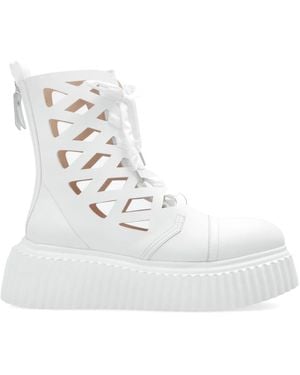 Agl Attilio Giusti Leombruni Lace-Up Boots - White