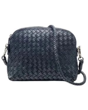 Dragon Diffusion Tassen ,Blauw ,Leer 8011 Crossbody Tas