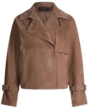 Windsor. Leather Jackets - Marrone
