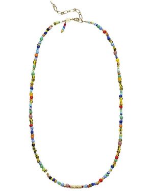 Anni Lu Accessoires ,Veelkleurig ,Wavy Alaia Kette - Metallic