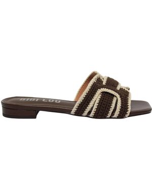 Bibi Lou Sliders - Brown
