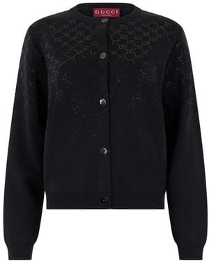 Gucci Cardigans - Negro