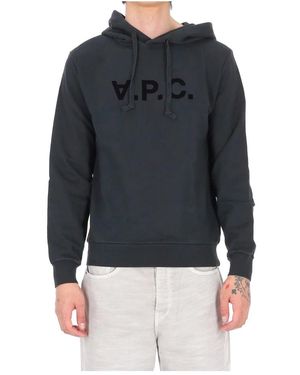 A.P.C. Standard Grand Vpc Hoodie - Blauw