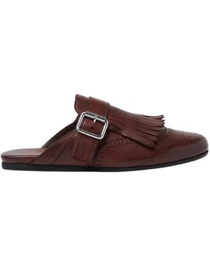 SCAROSSO Mules - Brown