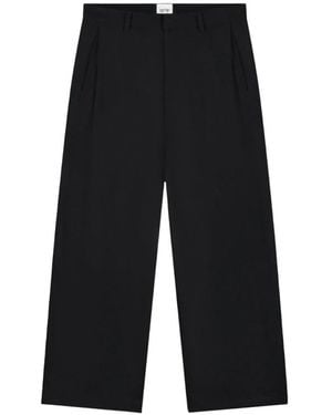 Arte' Wide Trousers - Black
