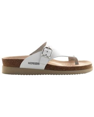 Mephisto Flip Flops - Brown