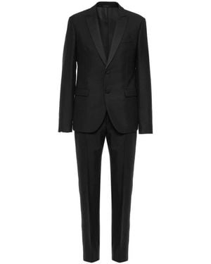 Valentino Garavani Single Breasted Suits - Black