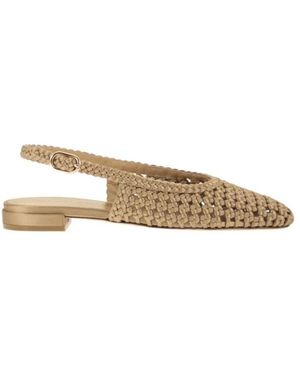 Stuart Weitzman Schoenen ,Ballerinas - Naturel