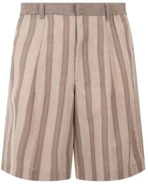 Giorgio Armani Casual Shorts - Natural