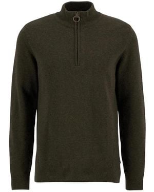 Barbour Holden Half Zip - Groen