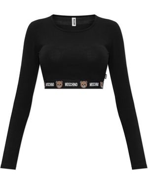 Moschino Long Sleeve Tops - Noir