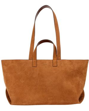 A.P.C. Shopping Bags - Brown