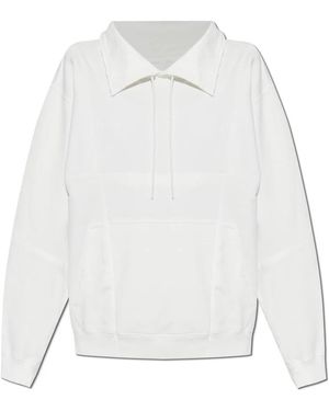 MM6 by Maison Margiela Sweatshirts - White