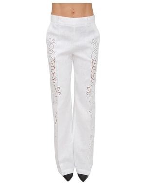Ermanno Scervino Wide Trousers - Gris