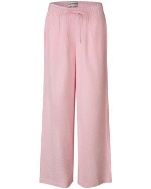 Lolly's Laundry Broeken ,Roze ,Wide Broeken